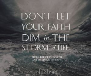 storms and faith